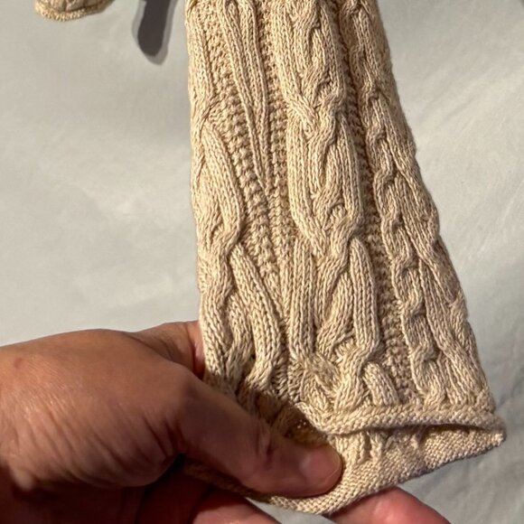 Lauren Ralph Lauren Women's Crew Neck Cream Sweater Size L NWT - Picture 8 of 11